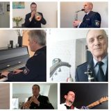 Landespolizeiorchester spielt "Ode an die Freude"