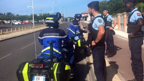 Motorradstaffel der Gendarmerie