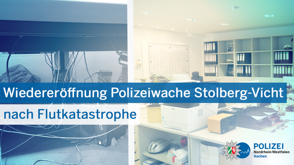 Wiedereröffnung der Polizeiwache Stolberg-Vicht