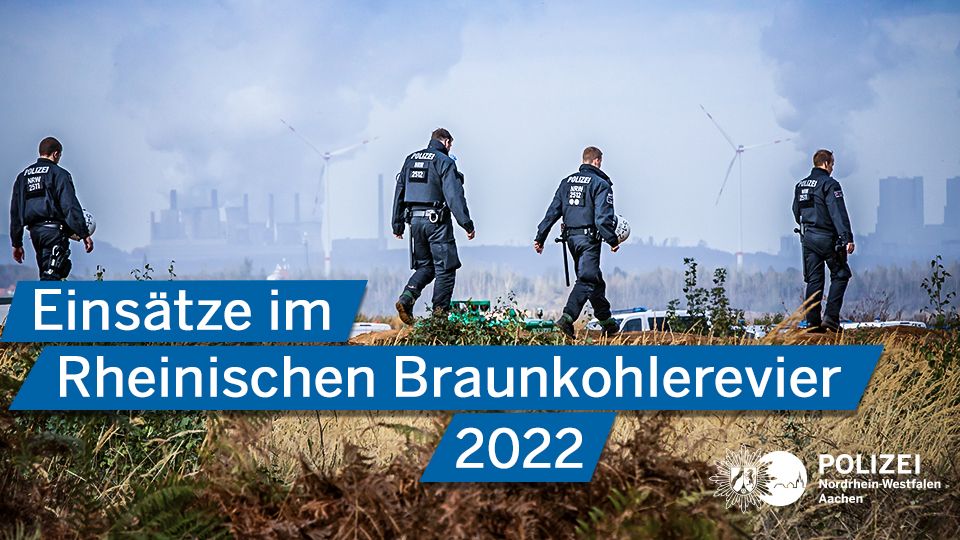Einsätze im Rheinischen Braunkohlerevier 2022