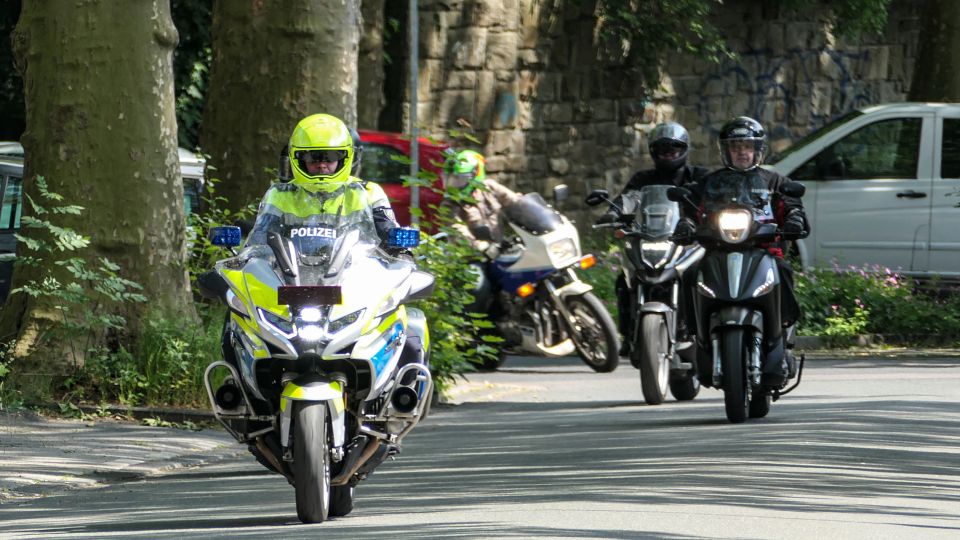 PoliTour: Biker-Ausfahrt mit der Polizei.